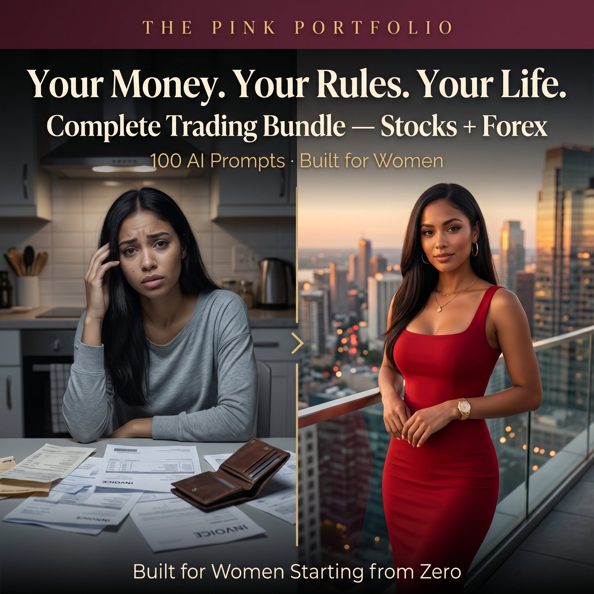 The Complete Bundle — Both Pink Portfolio Blueprints