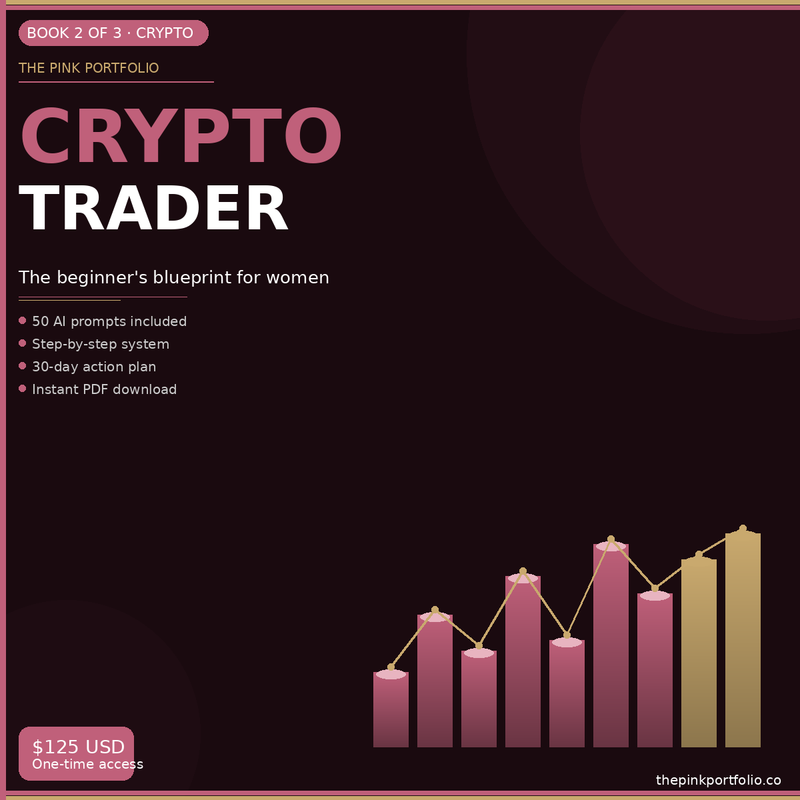 Beginner Crypto Trader — The Pink Portfolio Blueprint